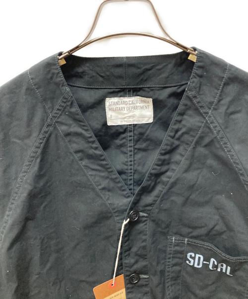 STANDARD CALIFORNIA（スタンダードカリフォルニア）STANDARD CALIFORNIA (スタンダードカリフォルニア) SD RIPSTOP ENGINEERED SHIRT ブラック サイズ:Ｌの古着・服飾アイテム