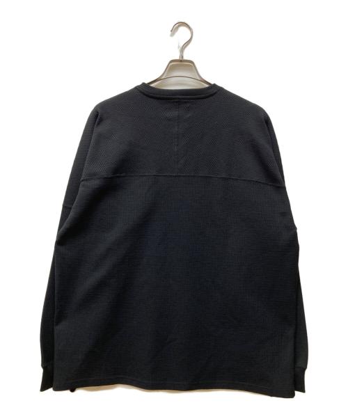 The Duffer of ST.George（ザ ダファーオブセントジョージ）The DUFFER of ST.GEORGE (ザ ダファーオブセントジョージ) ヘンリーネックカットソー ブラック サイズ:XL 未使用品の古着・服飾アイテム