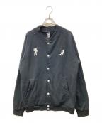 BILLIONAIRE BOYS CLUBビリオネアボーイズクラブ）の古着「スタジャン」｜ブラック