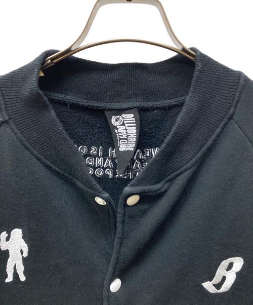 BILLIONAIRE BOYS CLUB（ビリオネアボーイズクラブ）BILLIONAIRE BOYS CLUB (ビリオネアボーイズクラブ) スタジャン ブラック サイズ:Ｌの古着・服飾アイテム