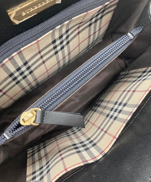 BURBERRY（バーバリー）BURBERRY (バーバリー) サフィアーノ ブラックの古着・服飾アイテム