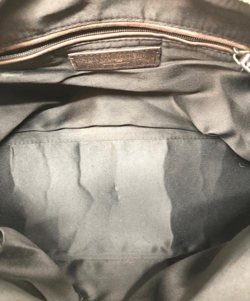 Yves Saint Laurent（イヴサンローラン）Yves Saint Laurent (イヴサンローラン) ハンドバッグ ブラウンの古着・服飾アイテム