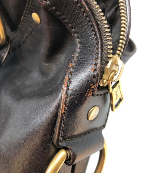 Yves Saint Laurent（イヴサンローラン）Yves Saint Laurent (イヴサンローラン) ハンドバッグ ブラウンの古着・服飾アイテム