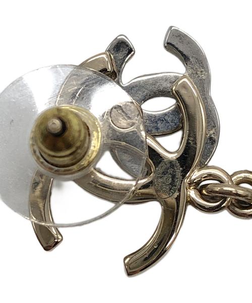 CHANEL（シャネル）CHANEL (シャネル) トリコココマークラインストーンピアスの古着・服飾アイテム