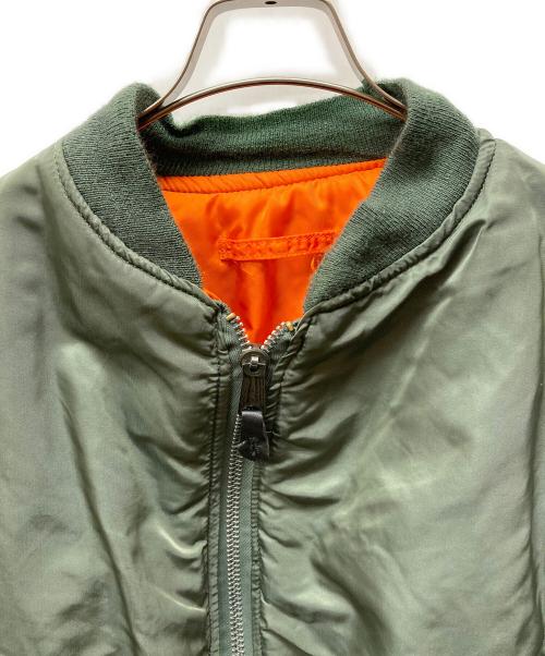 ALPHA（アルファ）ALPHA (アルファ) ブルゾン グリーン サイズ:ＸＬの古着・服飾アイテム