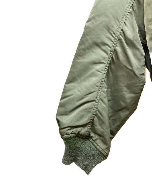 ALPHA（アルファ）ALPHA (アルファ) ブルゾン グリーン サイズ:ＸＬの古着・服飾アイテム