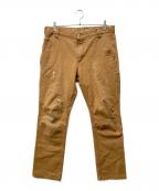 CarHarttカーハート）の古着「ペインターパンツ」｜ブラウン