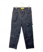 NEO BLUEネオ ブルー）の古着「CARPENTER BAGGY JEANS」｜インディゴ