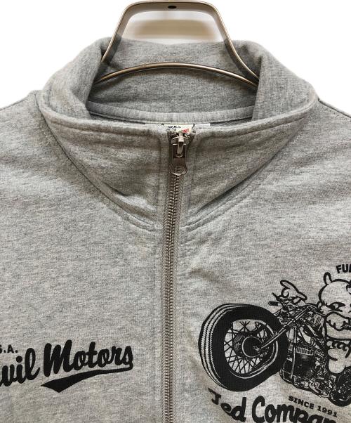 TED COMPANY（テッドカンパニー）TED COMPANY (テッドカンパニー) ライトウェイト ジップスウェット グレー サイズ:40の古着・服飾アイテム