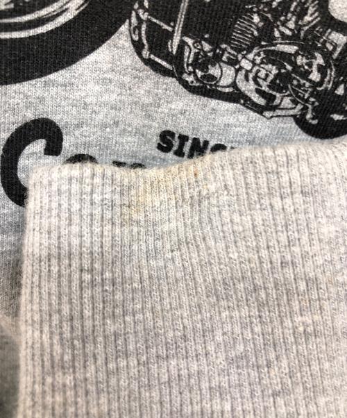 TED COMPANY（テッドカンパニー）TED COMPANY (テッドカンパニー) ライトウェイト ジップスウェット グレー サイズ:40の古着・服飾アイテム