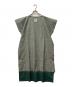 SOU・SOU（ソウソウ）の古着「貫頭衣 たばた絞り 長方形衣ワンピース」｜グレー