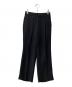 UNITED ARROWS & SONS（ユナイテッドアローズ アンド サンズ）の古着「CR REG PANTS DAISUKE OBANA 」｜ブラック