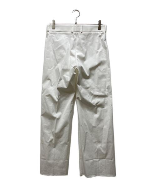 Salvatore Ferragamo（サルヴァトーレ フェラガモ）Salvatore Ferragamo (サルヴァトーレ フェラガモ) コットンパンツ ホワイト サイズ:42 未使用品の古着・服飾アイテム