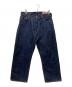 EVISU（エヴィス）の古着「大黒切替デニムパンツ」｜インディゴ