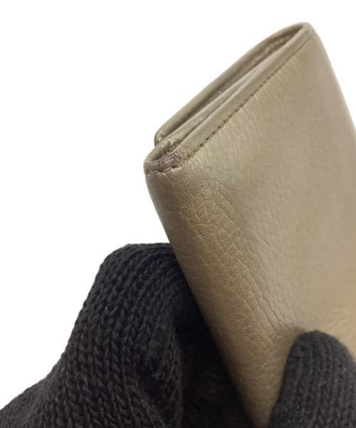 GUCCI（グッチ）GUCCI (グッチ) ソーホー コンパクトウォレット ゴールドの古着・服飾アイテム