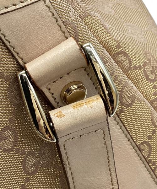 GUCCI（グッチ）GUCCI (グッチ) アビー GGキャンバス トートバッグ ピンクの古着・服飾アイテム
