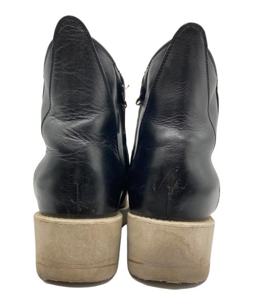 Galaabend（ガラアーベント）Galaabend (ガラアーベント) サイドジップブーツ ブラック サイズ:Sの古着・服飾アイテム