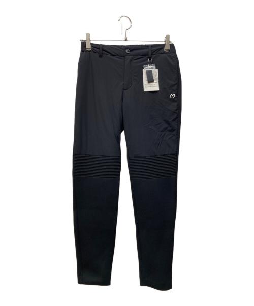 MASTER BUNNY EDITION（マスターバニーエディション）MASTER BUNNY EDITION (マスターバニーエディション) ニット切替中綿パンツ ブラック サイズ:1の古着・服飾アイテム