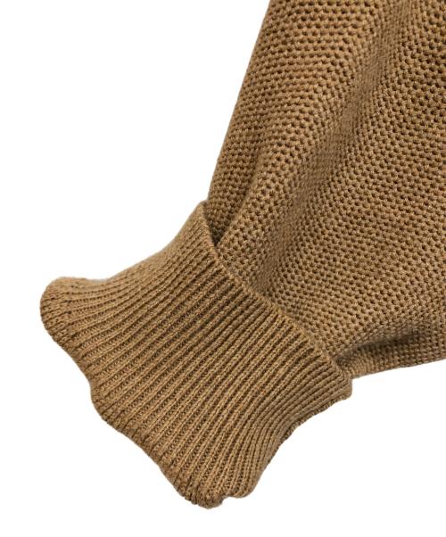 SUNSPEL（サンスペル）SUNSPEL (サンスペル) Ron Herman (ロンハーマン) 別注 Cotton Cardigan ブラウン サイズ:Mの古着・服飾アイテム