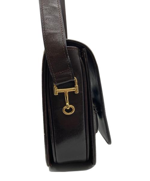 CELINE（セリーヌ）CELINE (セリーヌ) サルキー セミショルダーバッグ ブラウンの古着・服飾アイテム