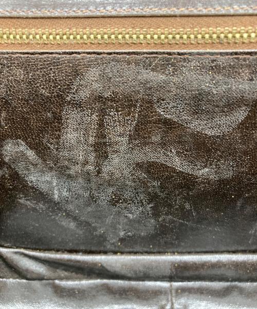 CELINE（セリーヌ）CELINE (セリーヌ) サルキー セミショルダーバッグ ブラウンの古着・服飾アイテム