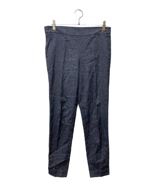 Fabiana Filippi（ファビアナフィリッピ）Fabiana Filippi (ファビアナフィリッピ) リネン混パンツ ネイビー サイズ:Sの古着・服飾アイテム