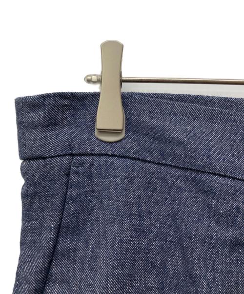 Fabiana Filippi（ファビアナフィリッピ）Fabiana Filippi (ファビアナフィリッピ) リネン混パンツ ネイビー サイズ:Sの古着・服飾アイテム