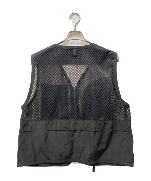 THE NORTHFACE PURPLELABEL（ザ・ノースフェイス パープルレーベル）THE NORTHFACE PURPLELABEL (ザ・ノースフェイス パープルレーベル) Mesh Angler Vest ブラック サイズ:Lの古着・服飾アイテム