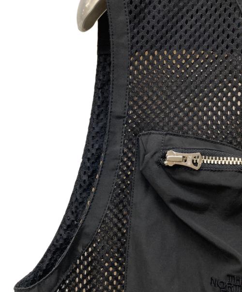THE NORTHFACE PURPLELABEL（ザ・ノースフェイス パープルレーベル）THE NORTHFACE PURPLELABEL (ザ・ノースフェイス パープルレーベル) Mesh Angler Vest ブラック サイズ:Lの古着・服飾アイテム