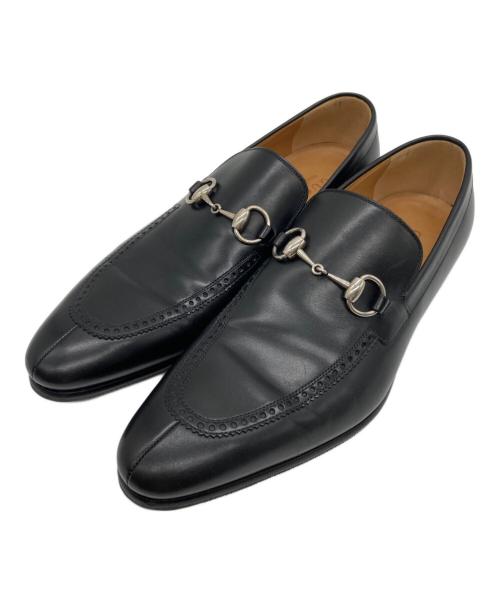 GUCCI（グッチ）GUCCI (グッチ) ビットローファー ブラック サイズ:6 1/2の古着・服飾アイテム