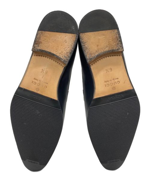 GUCCI（グッチ）GUCCI (グッチ) ビットローファー ブラック サイズ:6 1/2の古着・服飾アイテム