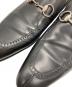 中古・古着 GUCCI (グッチ) ビットローファー ブラック サイズ:6 1/2：28000円