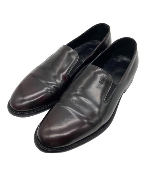 ARMANI COLLEZIONI（アルマーニ コレツィオーニ）ARMANI COLLEZIONI (アルマーニ コレツィオーニ) ヴァンプローファー ボルドー サイズ:40の古着・服飾アイテム