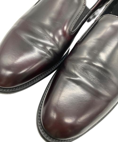 ARMANI COLLEZIONI（アルマーニ コレツィオーニ）ARMANI COLLEZIONI (アルマーニ コレツィオーニ) ヴァンプローファー ボルドー サイズ:40の古着・服飾アイテム