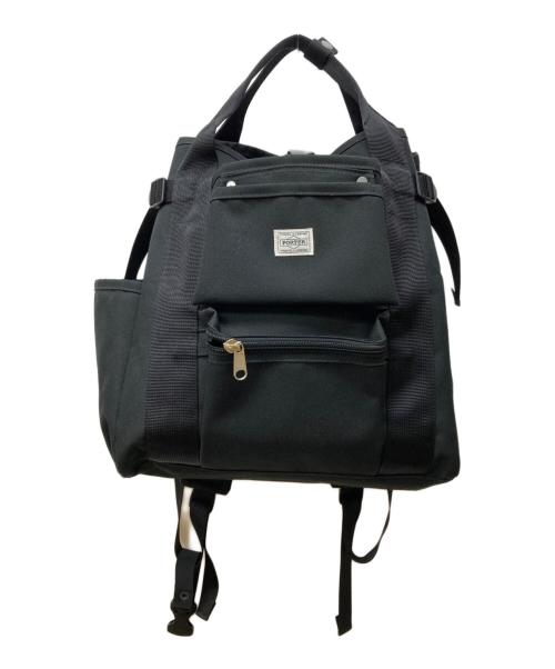 B印YOSHIDA（ビージルシヨシダ）B印YOSHIDA (ビージルシヨシダ) 別注 NEW UNION 2WAYリュック ブラックの古着・服飾アイテム