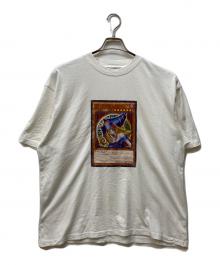 PUBLUX×遊戯王（パブリュクス×ユウギオウ）の古着「ブラック・マジシャンガールプリントTシャツ」｜ホワイト