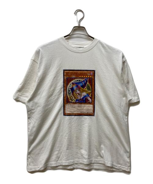 PUBLUX（パブリュクス）PUBLUX (パブリュクス) 遊戯王 (ユウギオウ) ブラック・マジシャンガールプリントTシャツ ホワイト サイズ:Mの古着・服飾アイテム