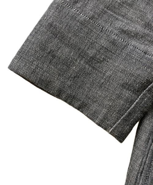 lucruca（ルクルカ）Lucruca (ルクルカ) bitter ムラ糸シャンブレー ワンピース グレー サイズ:38 未使用品の古着・服飾アイテム