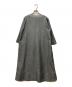 Lucruca (ルクルカ) bitter ムラ糸シャンブレー ワンピース グレー サイズ:38 未使用品：8000円