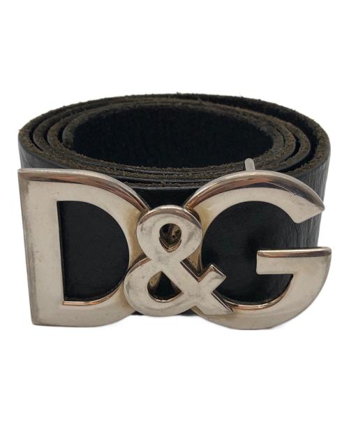 D&G（ディーアンドジー）D&G (ディーアンドジー) ベルト ブラックの古着・服飾アイテム