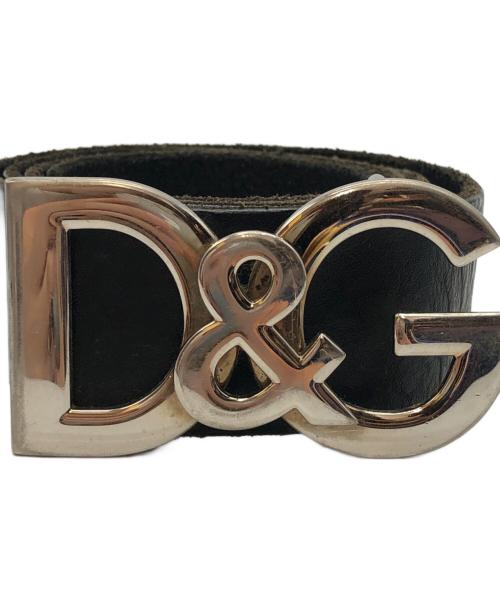 D&G（ディーアンドジー）D&G (ディーアンドジー) ベルト ブラックの古着・服飾アイテム