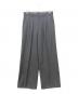BEAMS（ビームス）の古着「2プリーツ ワイド スラックス」｜グレー