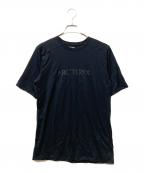 ARC'TERYXアークテリクス）の古着「IONIA MERINO WOOL ARC'WORD LOGO SS M」｜ブラック