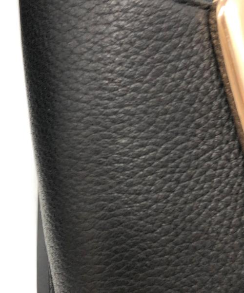 MOHI（モヒ）MOHI (モヒ) ビッグバックルサンダル ブラック×ゴールド サイズ:SIZE 69の古着・服飾アイテム