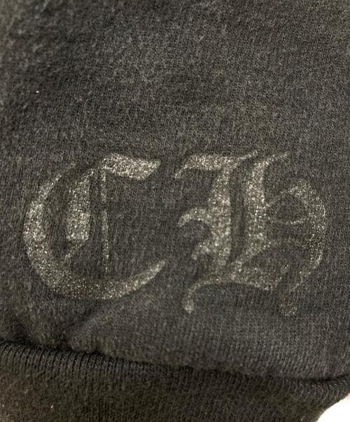 CHROME HEARTS（クロムハーツ）CHROME HEARTS (クロムハーツ) WWW.CHROMEHEARTS.COM HOODIE ブラック×ブルー サイズ:SIZE Mの古着・服飾アイテム