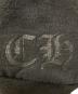 中古・古着 CHROME HEARTS (クロムハーツ) WWW.CHROMEHEARTS.COM HOODIE ブラック×ブルー サイズ:SIZE M：77000円