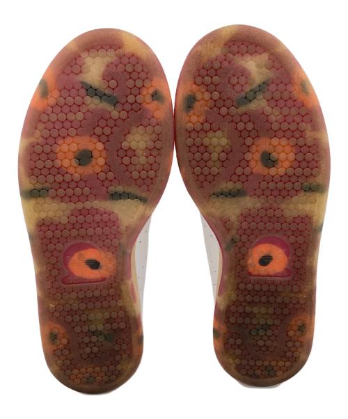 adidas Originals（アディダスオリジナル）adidas originals (アディダスオリジナル) marimekko (マリメッコ) STAN SMITH ホワイト×ピンク サイズ:SIZE 24cmの古着・服飾アイテム