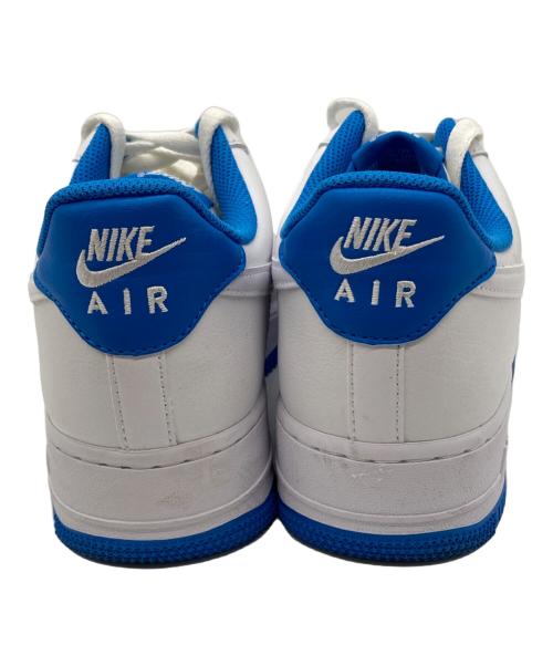 NIKE（ナイキ）NIKE (ナイキ) AIR FORCE 1 '07 ホワイト×ブルー サイズ:SIZE 27cmの古着・服飾アイテム
