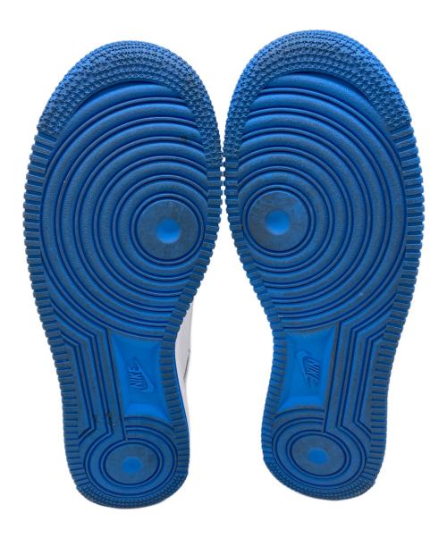 NIKE（ナイキ）NIKE (ナイキ) AIR FORCE 1 '07 ホワイト×ブルー サイズ:SIZE 27cmの古着・服飾アイテム