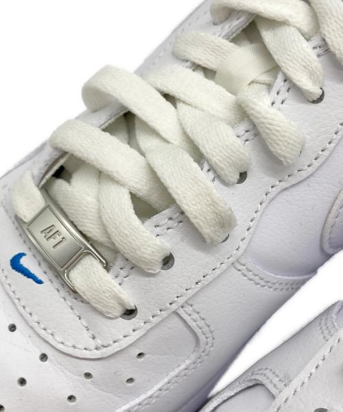 NIKE（ナイキ）NIKE (ナイキ) AIR FORCE 1 '07 ホワイト×ブルー サイズ:SIZE 27cmの古着・服飾アイテム
